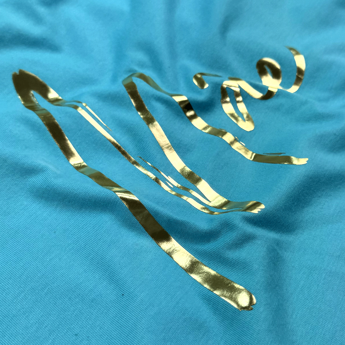 Camiseta Feminina Turquesa Mãe