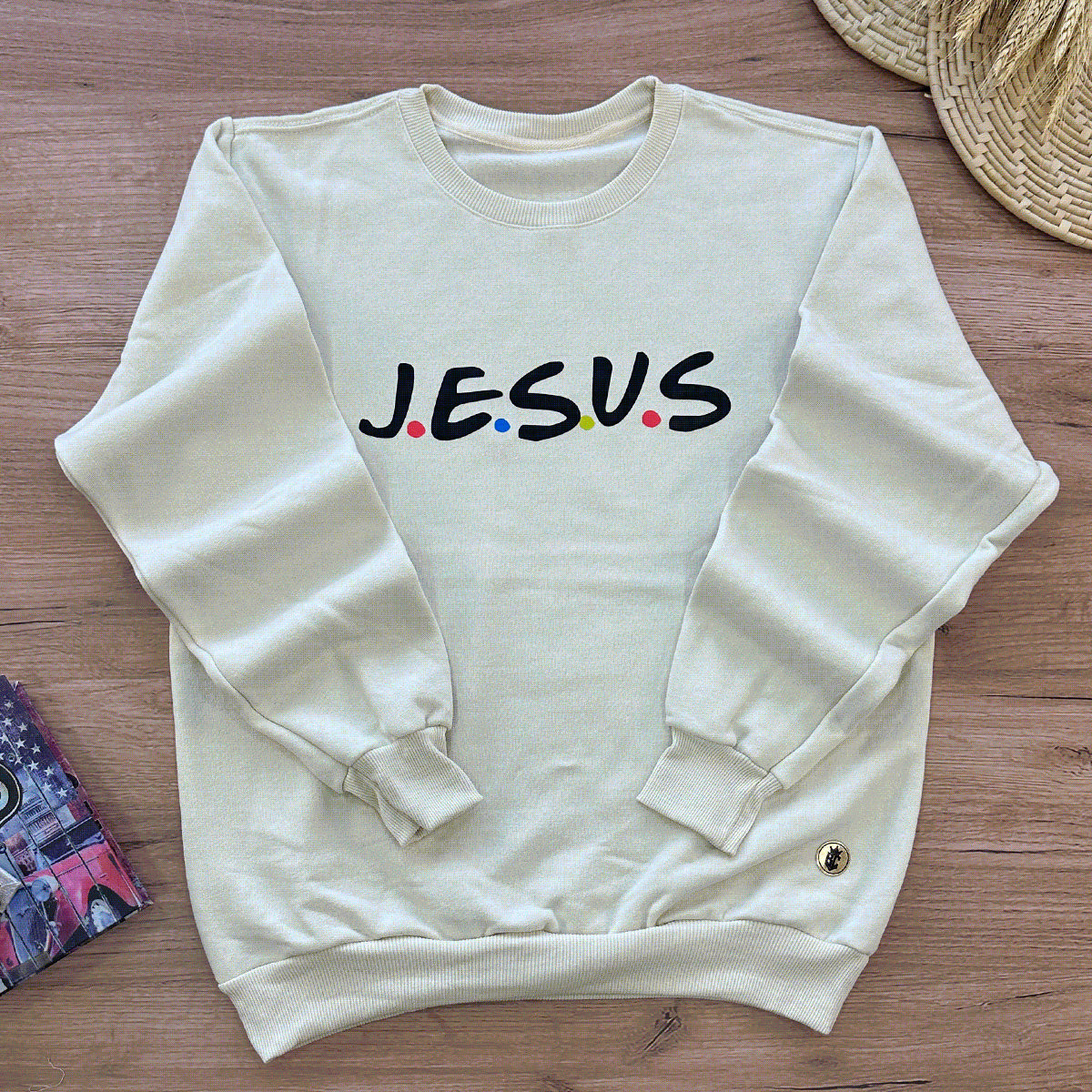 Moletom Off White J.E.S.U.S