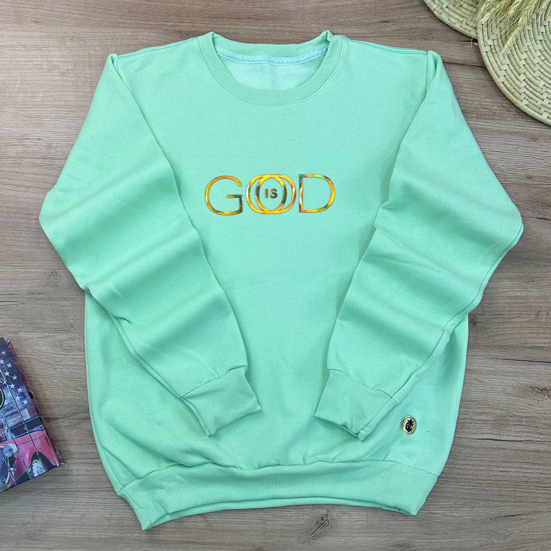 Moletom Menta God is Good
