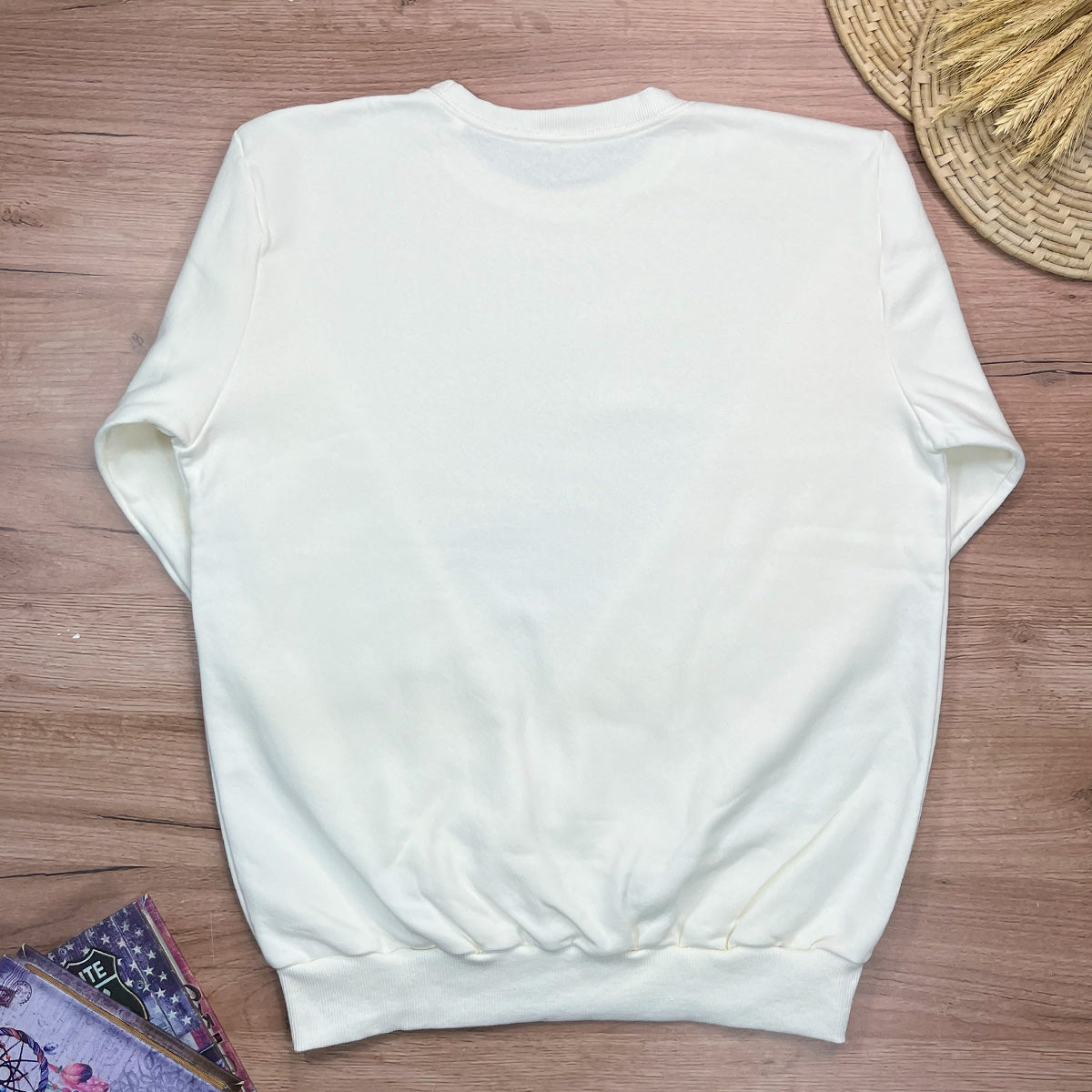 Moletom Off White Aplique Camaleão Yeshua
