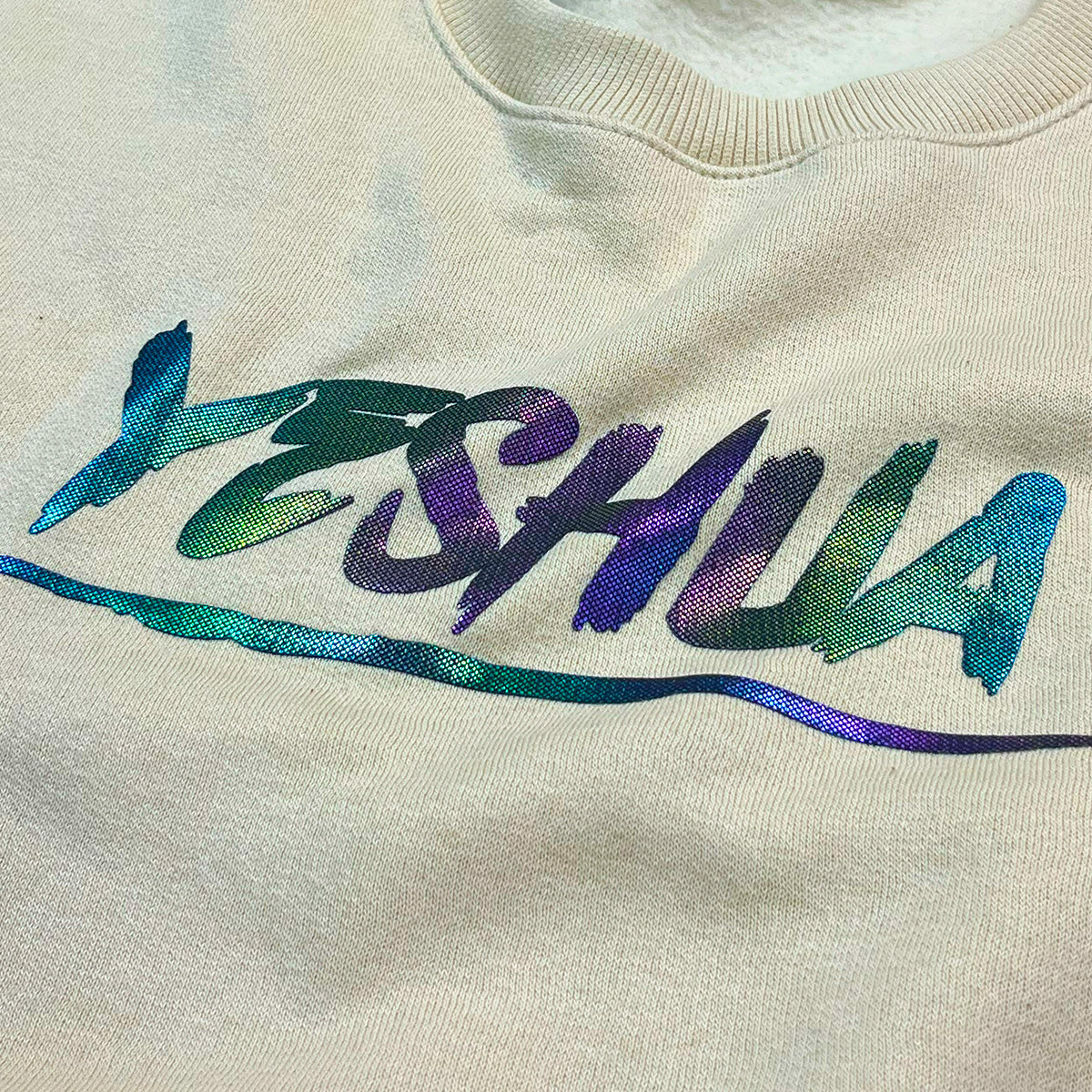 Moletom Caqui Aplique Camaleão Yeshua