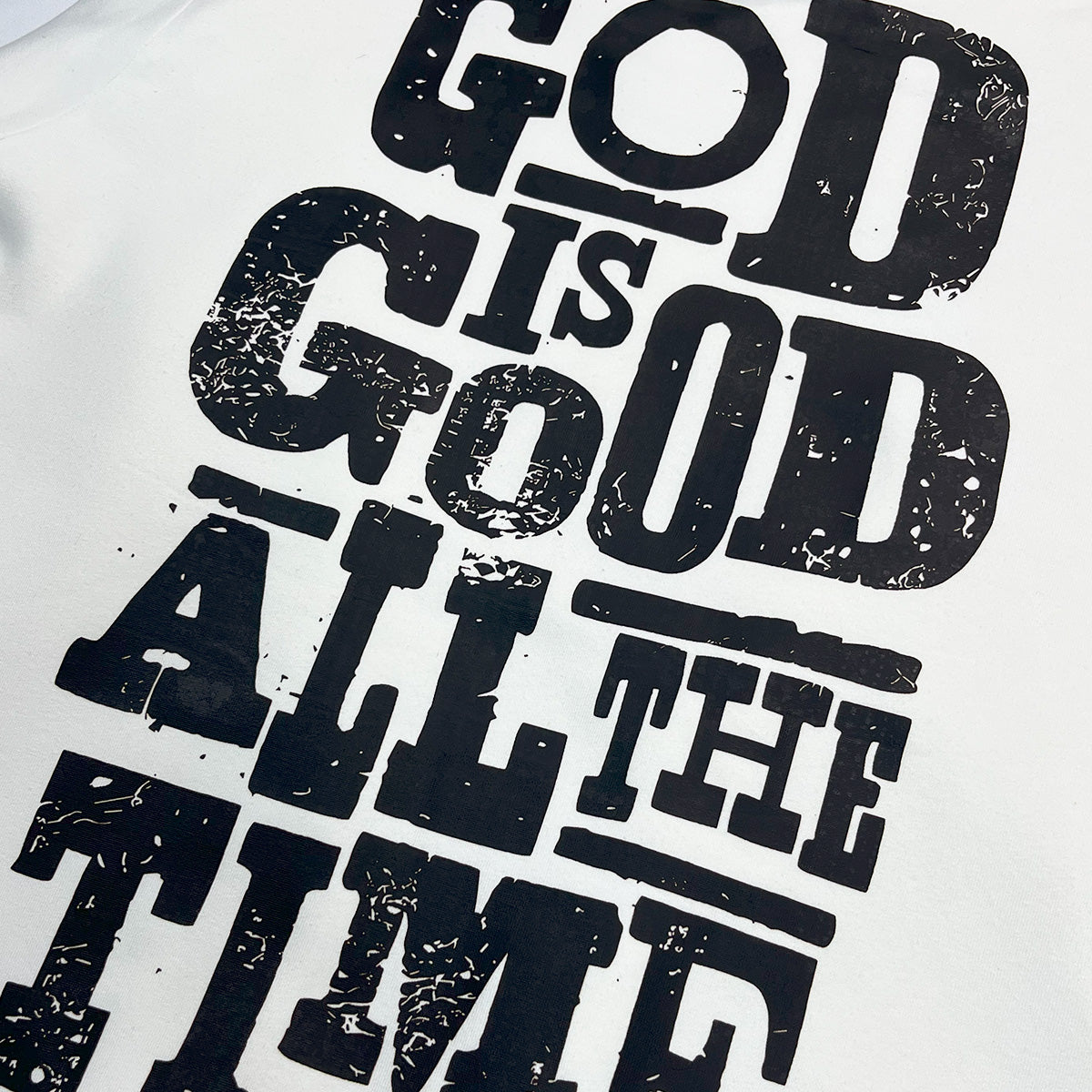 Moletom Canguru Com Capuz Off White God Is Good All The Time