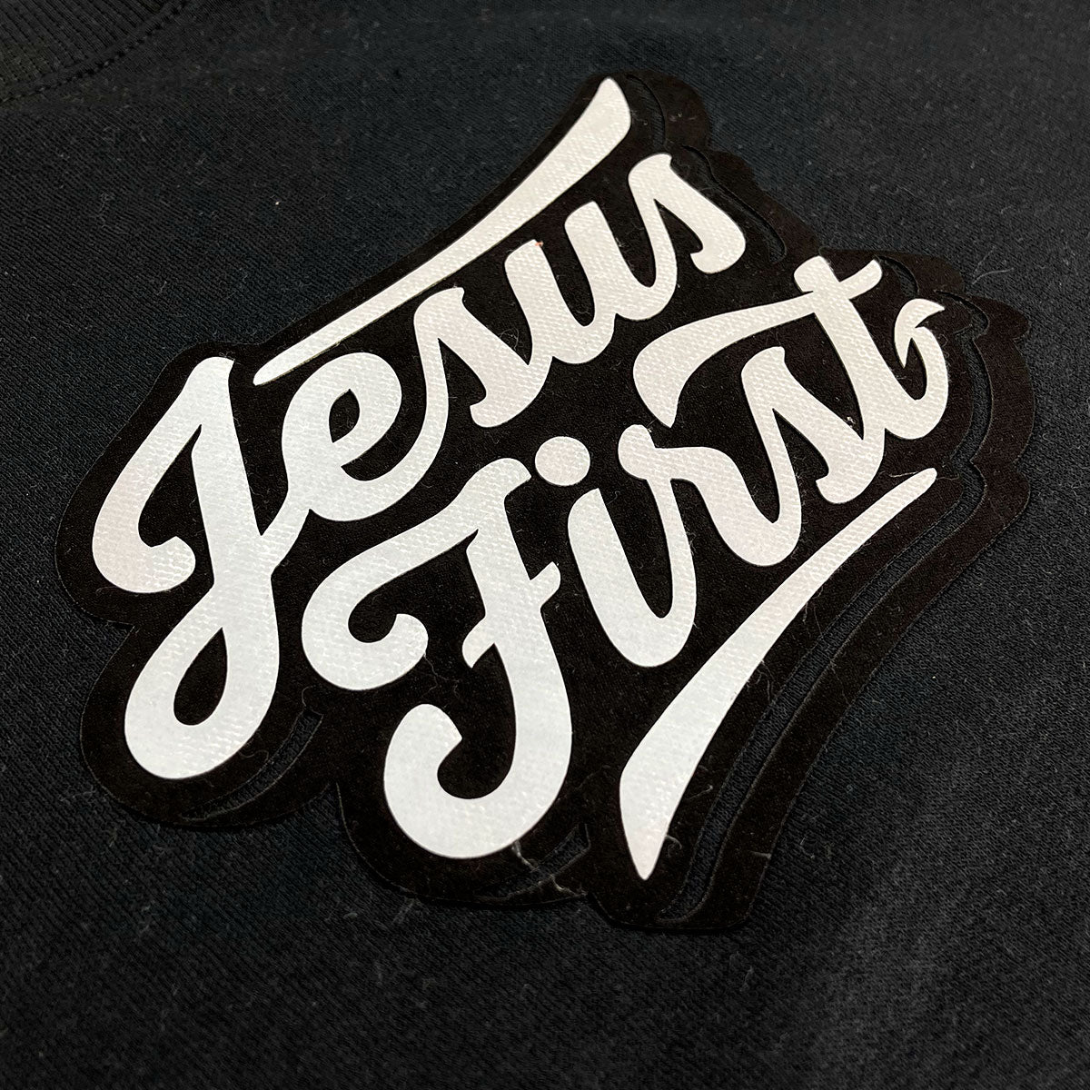 Moletom Preto Jesus First