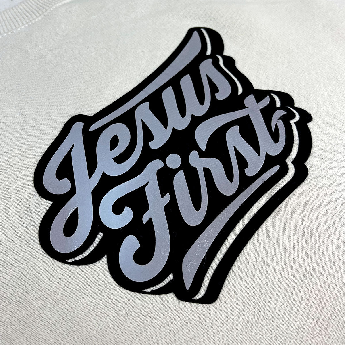 Moletom Off White Jesus First