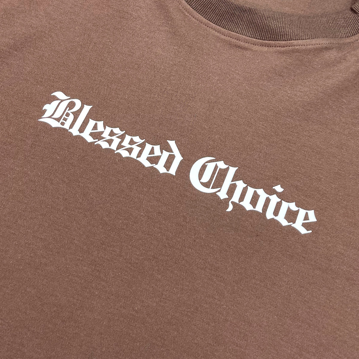 Oversized Marrom Full Jesus Never Fails
