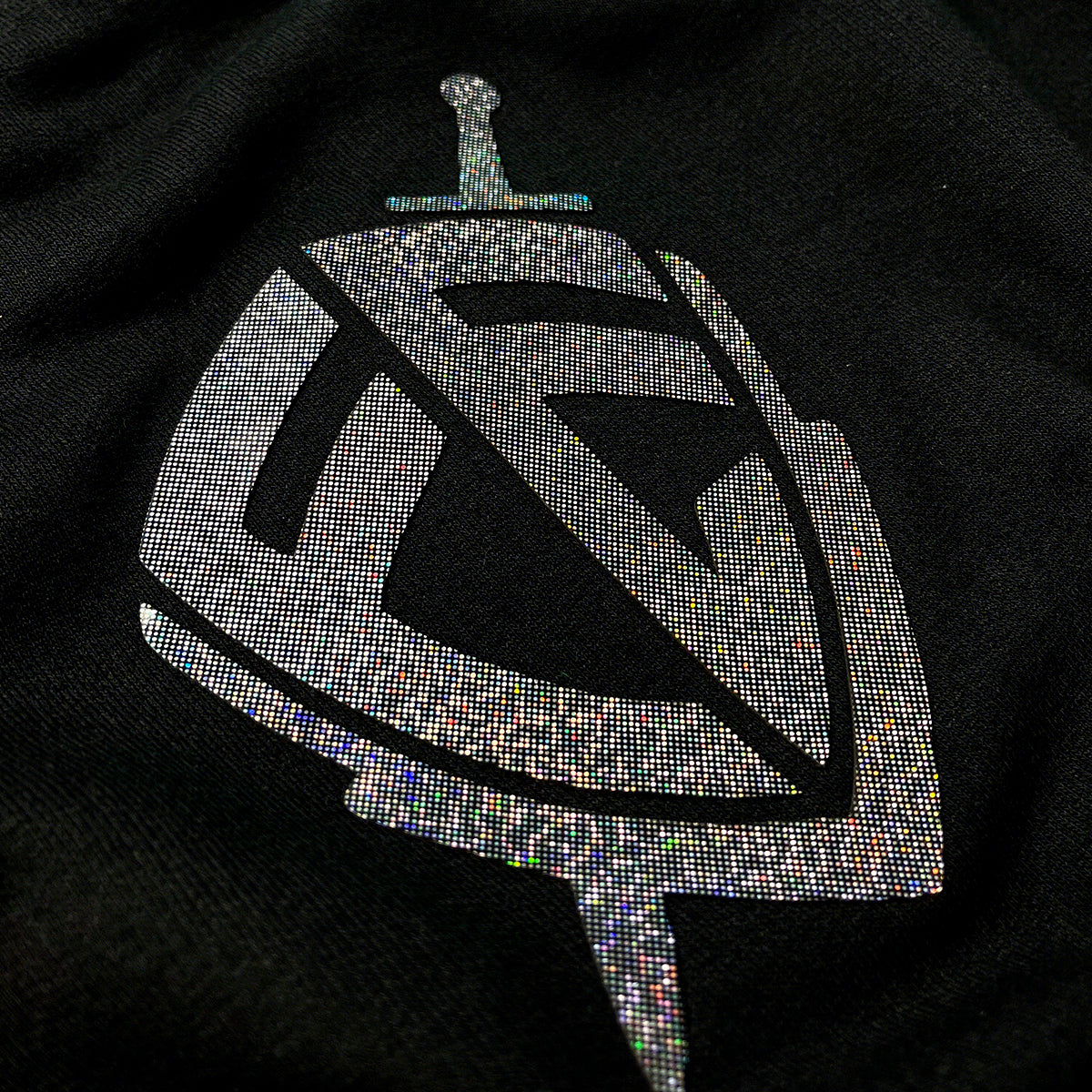 Moletom Preto Escudo Fé