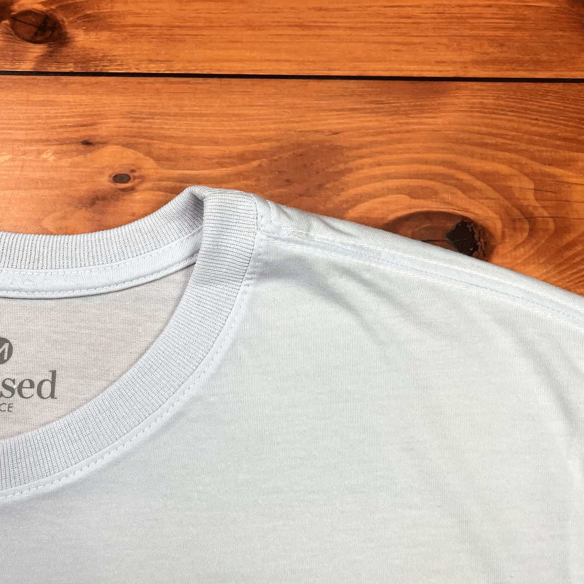 Camiseta Masculina Branca Aplique Camaleão Yeshua
