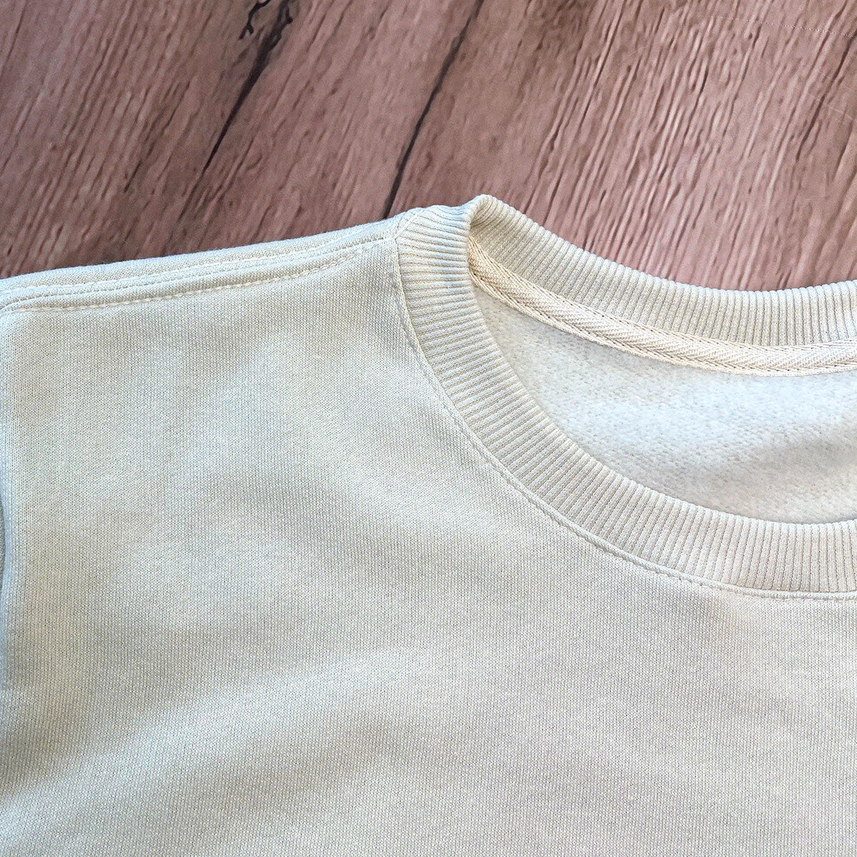 Moletom Off White Aplique Faith
