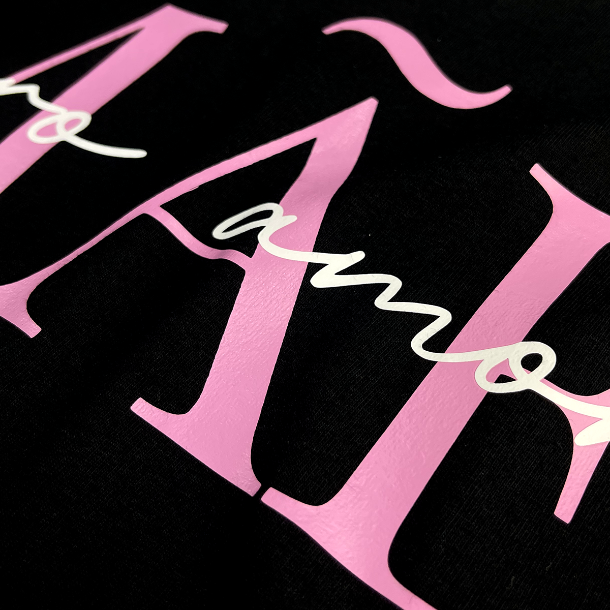 Camiseta Feminina Preta Mãe puro amor