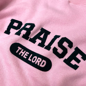 Moletom Rosa Praise The Lord