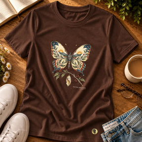 Camiseta Feminina Marrom Em Cristo, nova criação