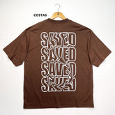 Oversized Marrom Full Saved