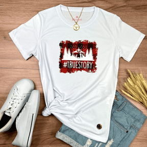 Camiseta Feminina Branca Truestory