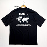 Oversized Preta Full IDE Por Todo Mundo E Pregai O Evangelho