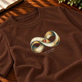 Camiseta Masculina Marrom Amor sem medida