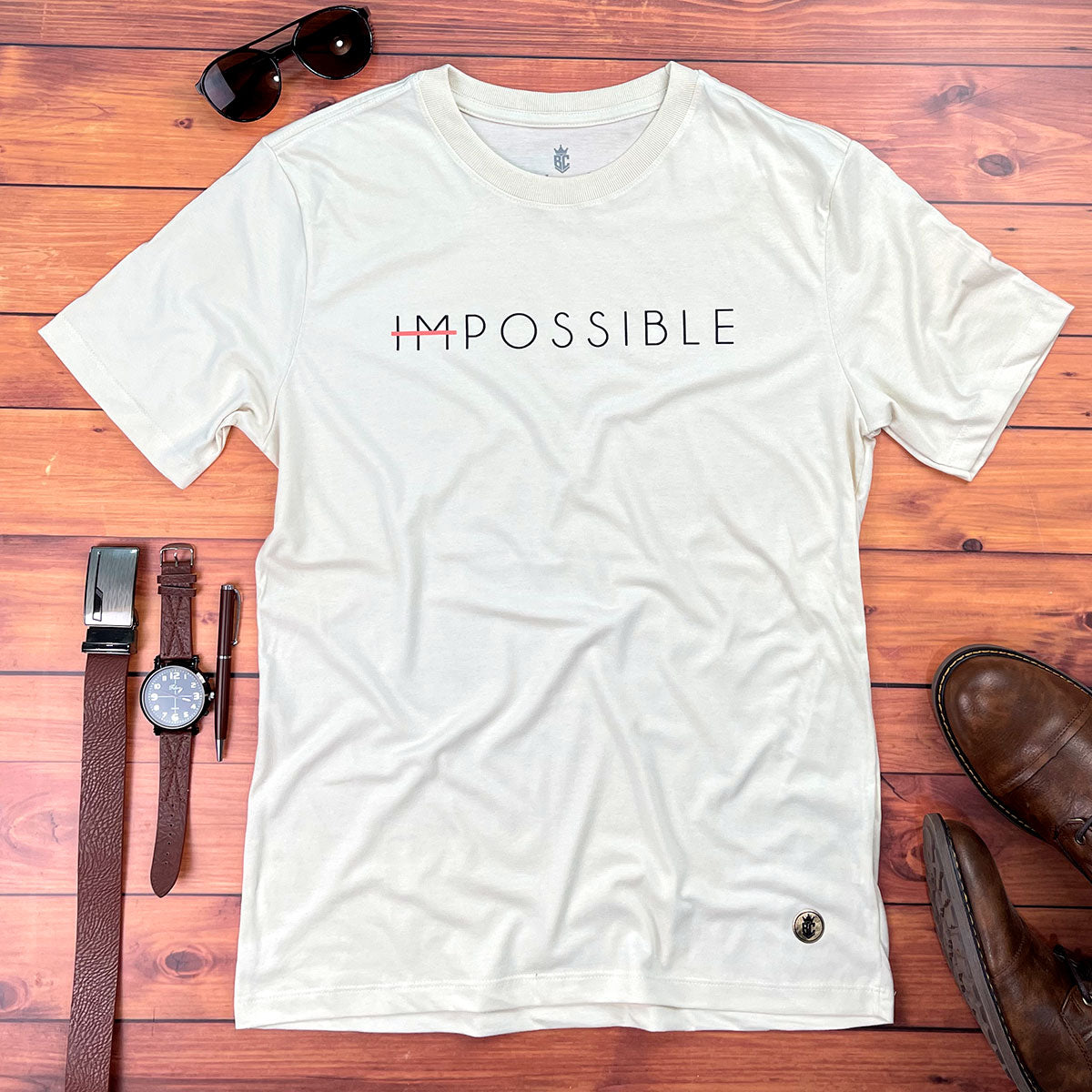 Camiseta Masculina Off White Impossible