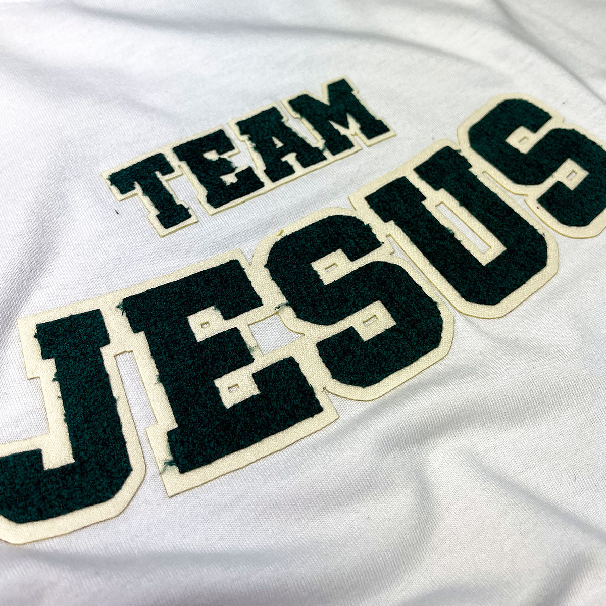Camiseta Feminina Branca Team Jesus