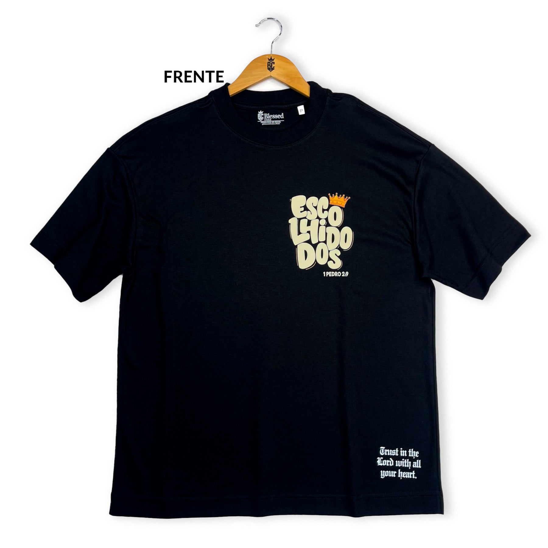 Oversized Preta Full Escolhidos