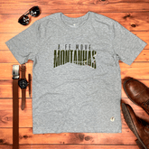 Camiseta Masculina Cinza A fé Move Montanhas Camaleão
