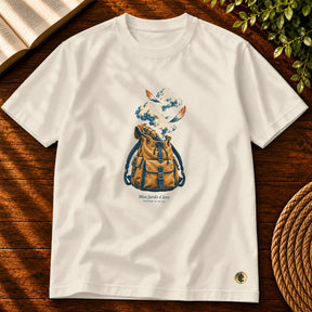 Camiseta Masculina Off White Meu fardo é leve bolsa