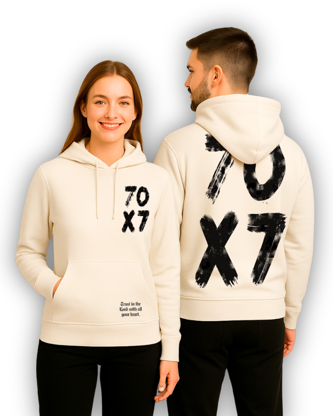 Moletom Canguru Com Capuz Off White 70X7