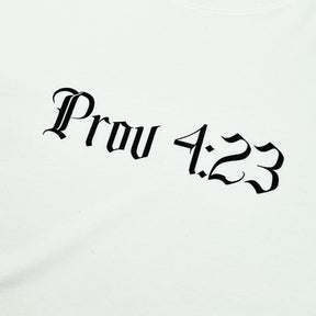 Oversized Off White Full Guarda Teu Coração Prov 4:23