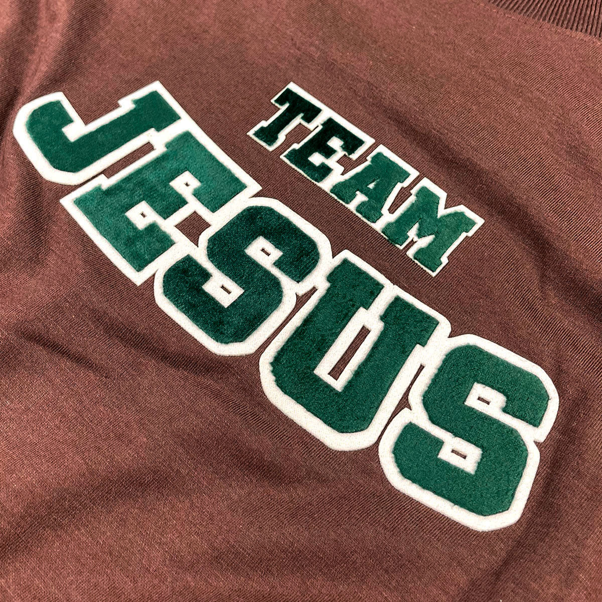 Camiseta Masculina Marrom Team Jesus