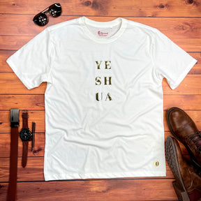 Camiseta Masculina Off White Yeshua Camaleão