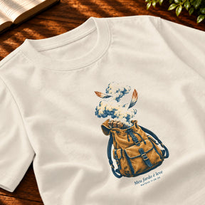 Camiseta Masculina Off White Meu fardo é leve bolsa
