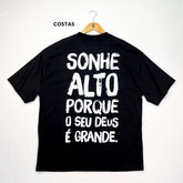 Oversized Preta Full Sonhe Alto