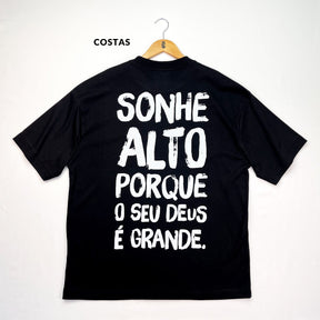 Oversized Preta Full Sonhe Alto