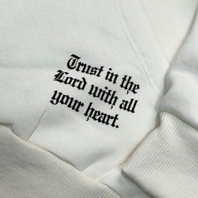 Moletom Canguru Com Capuz Off White Yahweh Hesed