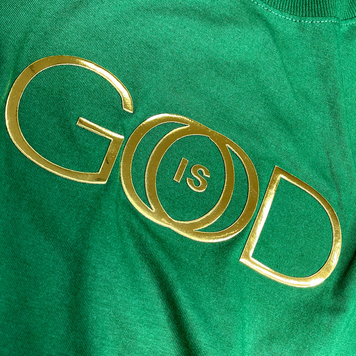 Camiseta Feminina Verde God is Good