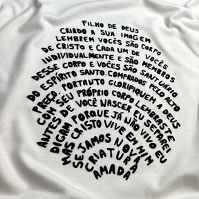 Camiseta Masculina Off White Digital Filho De Deus