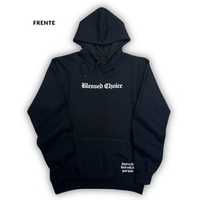 Moletom Canguru Com Capuz Preto Sonhe Alto