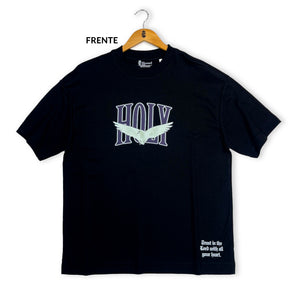 Oversized Preta Full Holy Spirit