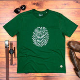 Camiseta Masculina Verde Digital Filho De Deus