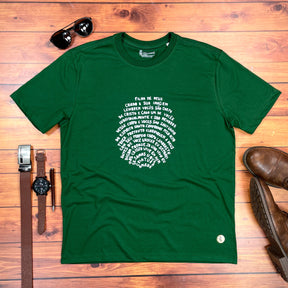 Camiseta Masculina Verde Digital Filho De Deus