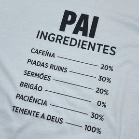 Camiseta Masculina Off White Pai Ingredientes
