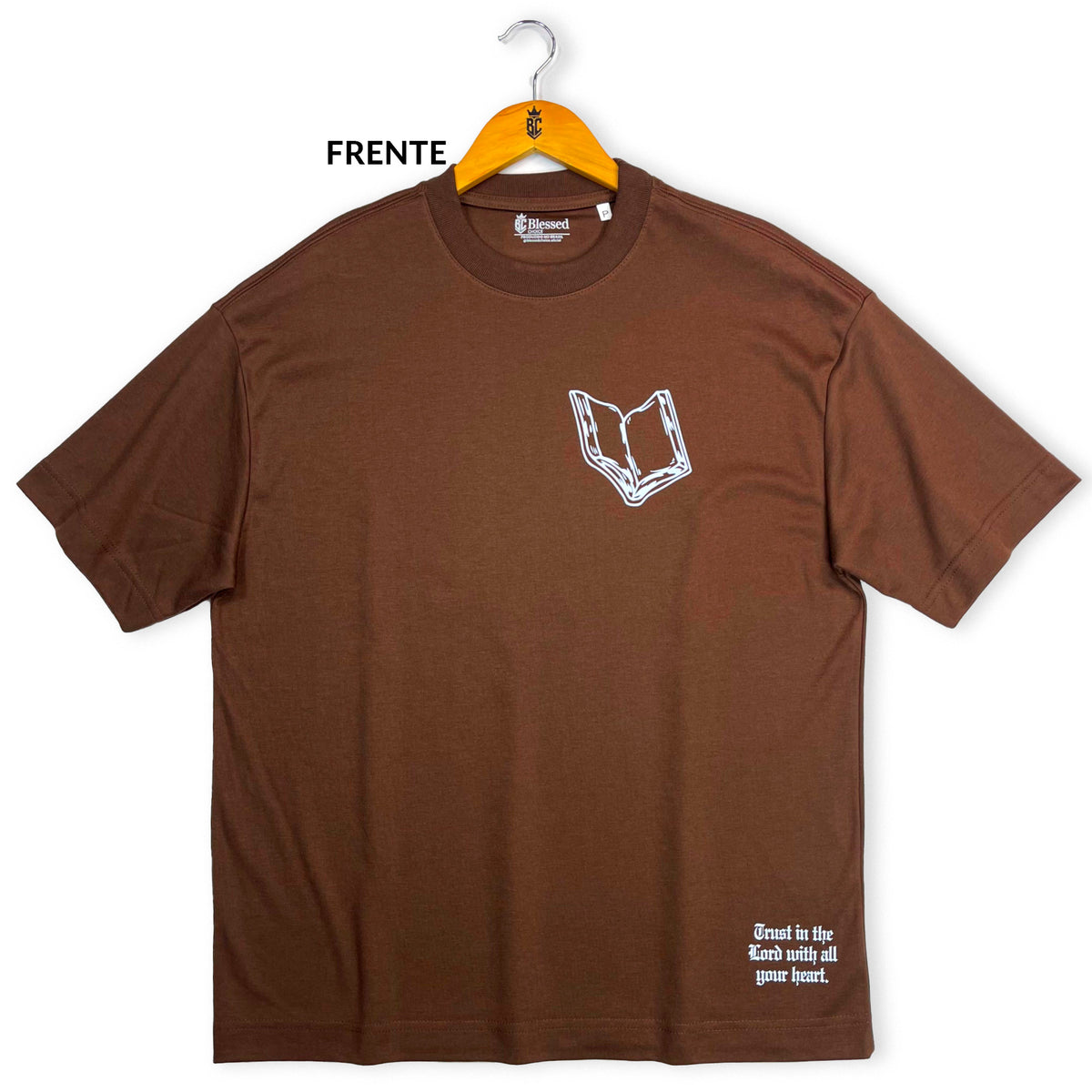 Oversized Marrom Full Sejam Praticantes da Palavra