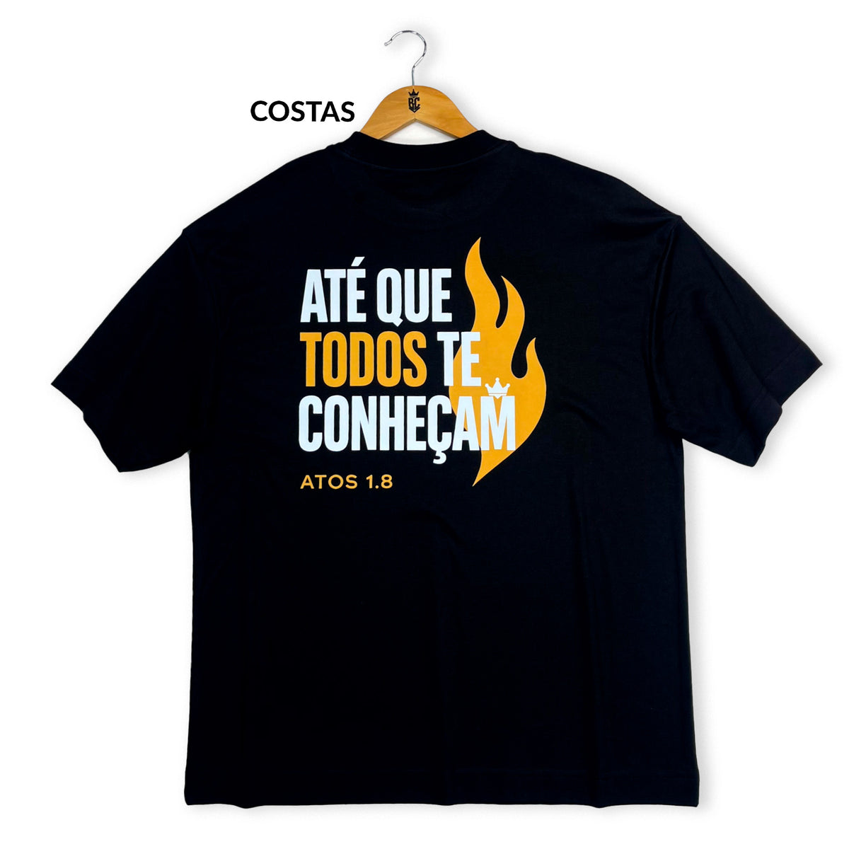 Oversized Preta Full Até Que Todos Te Conheçam