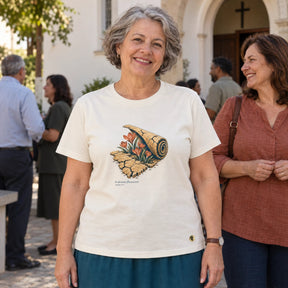 Camiseta Feminina Off White O deserto florescerá