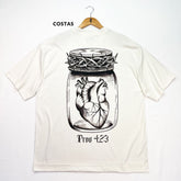 Oversized Off White Full Guarda Teu Coração Prov 4:23