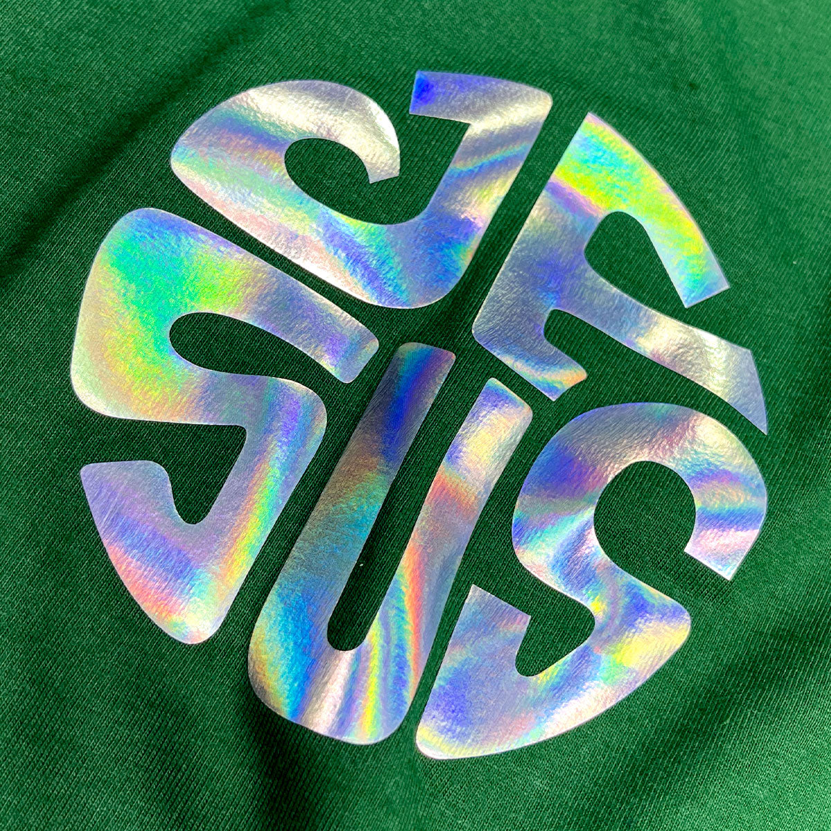 Camiseta Feminina Verde Jesus