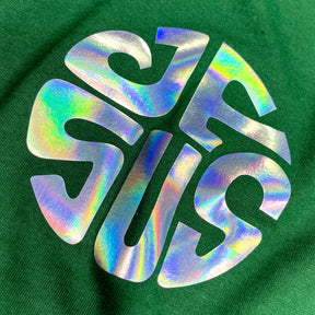 Camiseta Feminina Verde Jesus