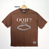 Oversized Marrom OQJF?