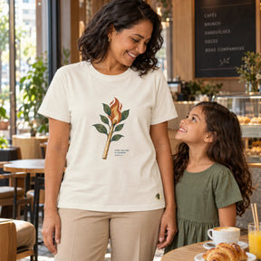 Camiseta Feminina Off White Arde, mas não se consome