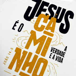 Oversized Off White Full Jesus é o Caminho