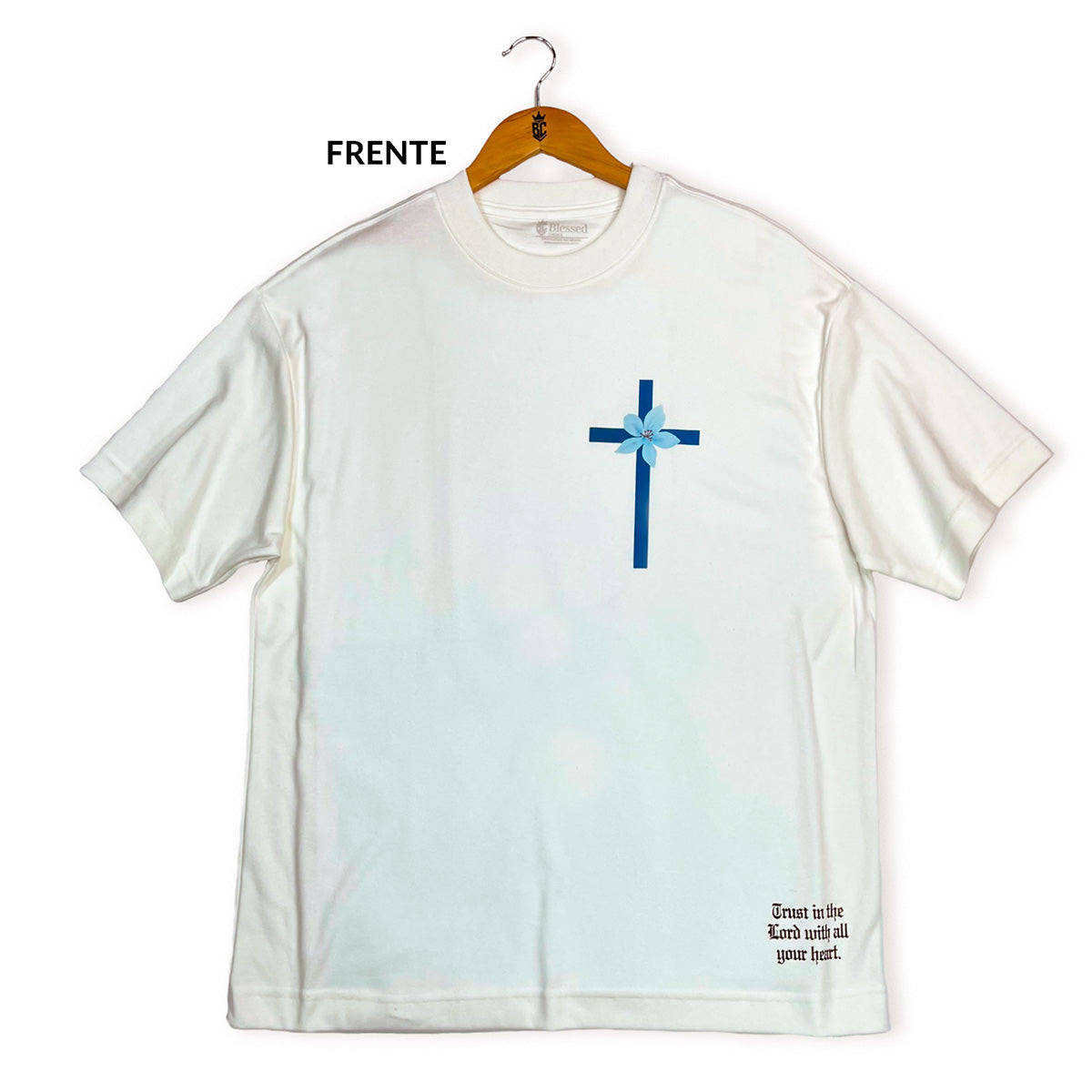 Oversized Off White Full Chosen Flores