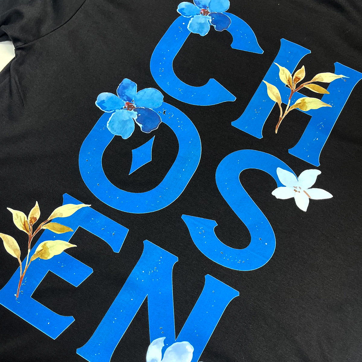 Oversized Preta Full Chosen Flores